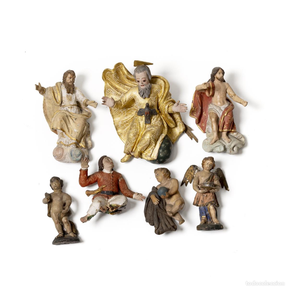 Kunst: SIETE FIGURAS DE LA ESCENA DEL NACIMIENTO