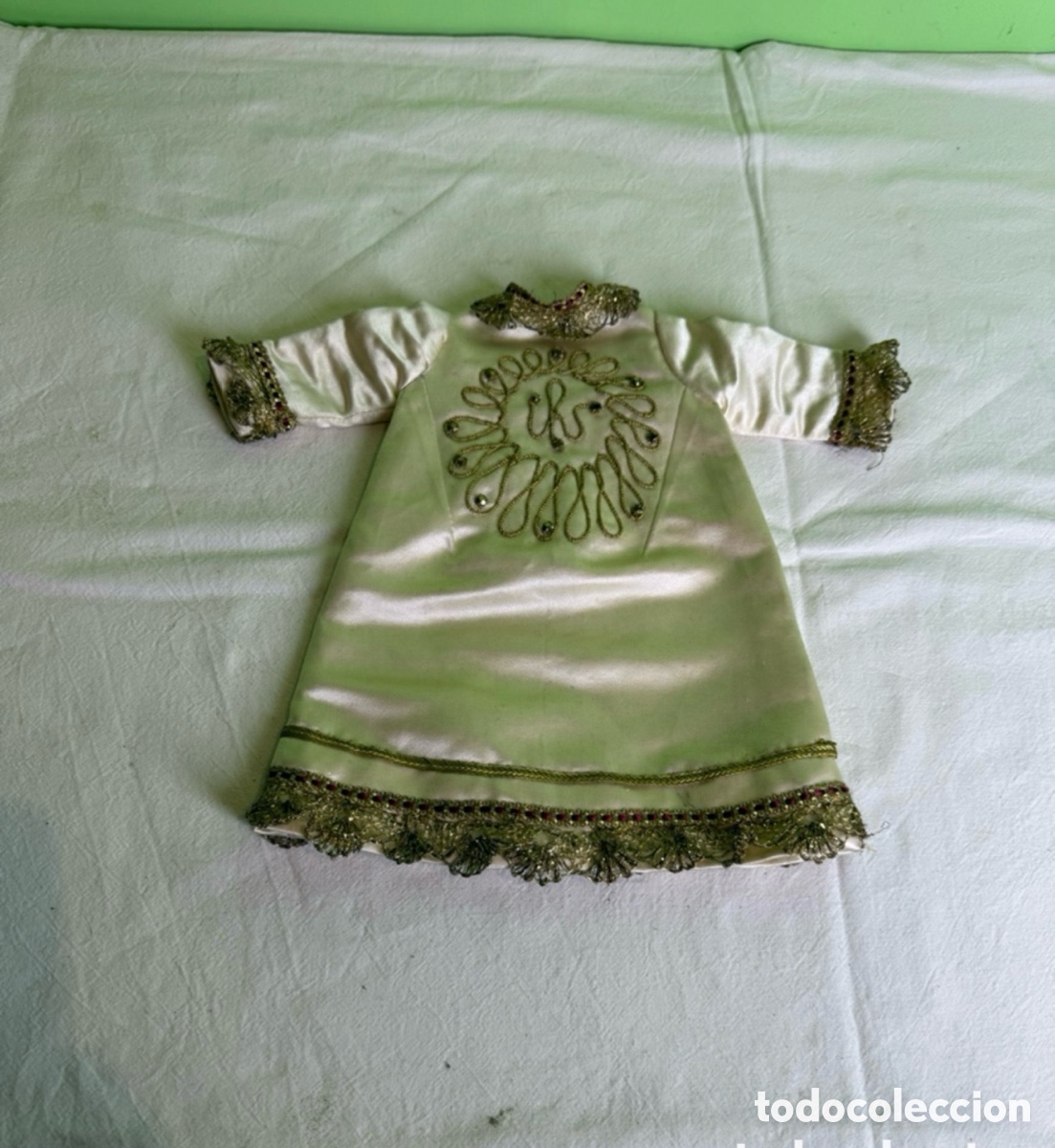 Arte: Antiguo Traje para Ni&ntilde;o Jesus, siglo XIX. VER LAS MEDIDAS EN LAS FOTOS.