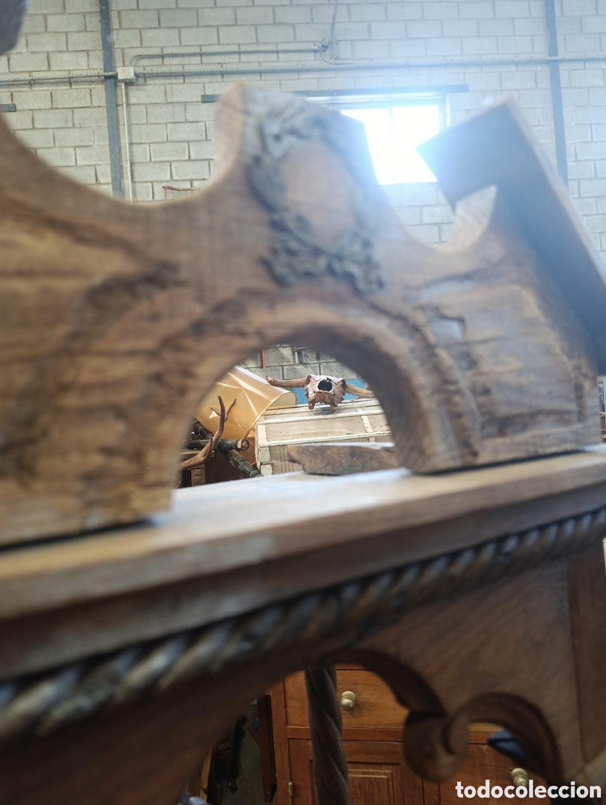 Arte: Hornacina de madera sigloXlX - Foto 7