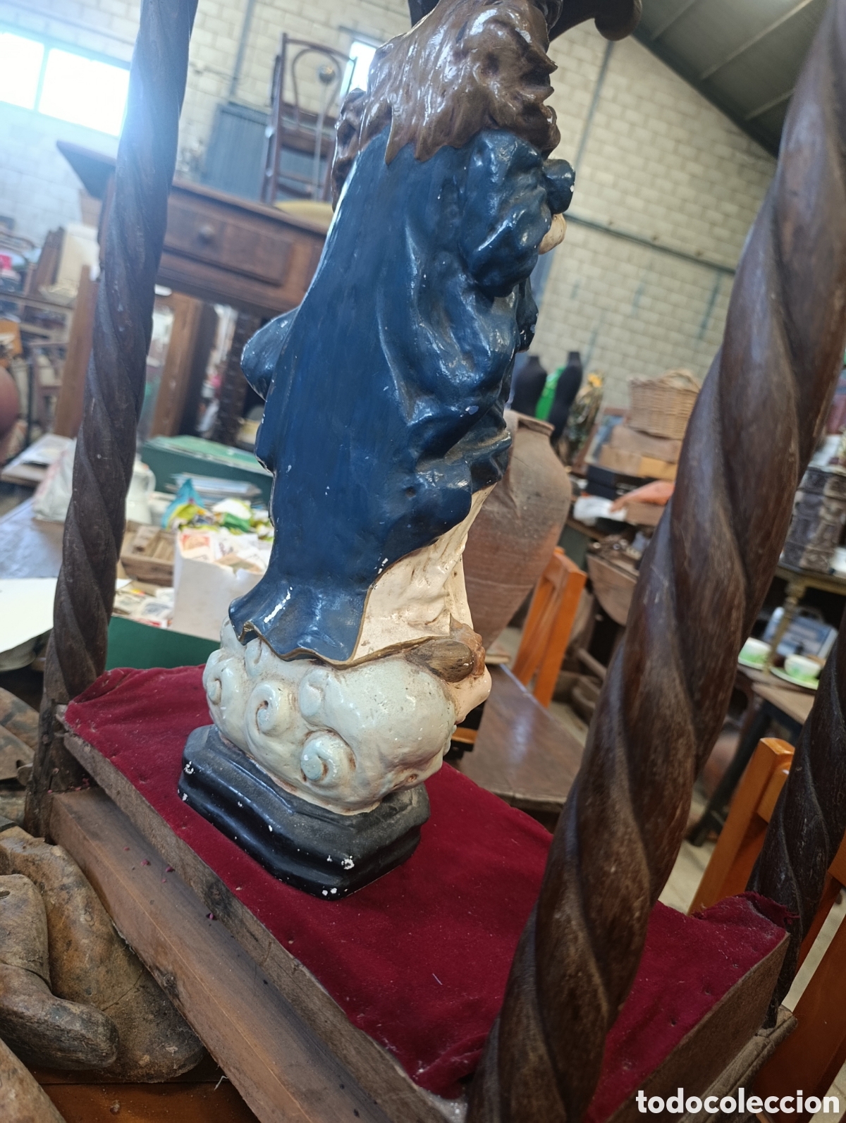 Arte: Hornacina de madera sigloXlX - Foto 15