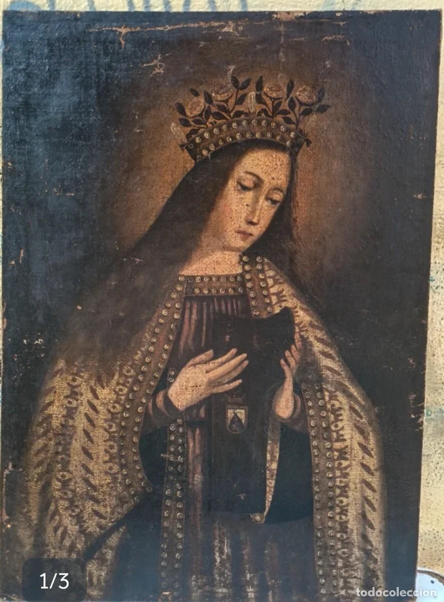 Arte: ANTIGUO CUADRO RELIGIOSO