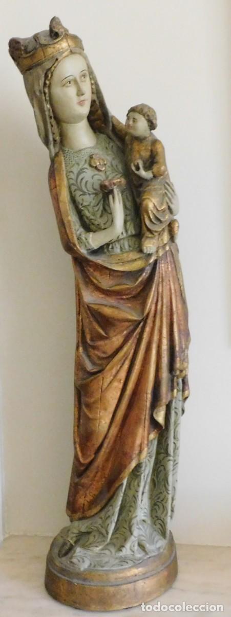 Arte: ESCULTURA DE VIRGEN NEOG&Oacute;TICA