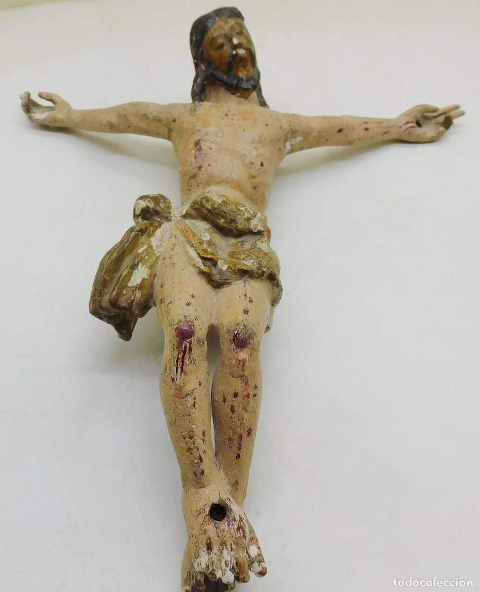 Arte: CRISTO CRUCIFICADO ESCUELA ESPA&Ntilde;OLA SIGLOS XVII-XVIII