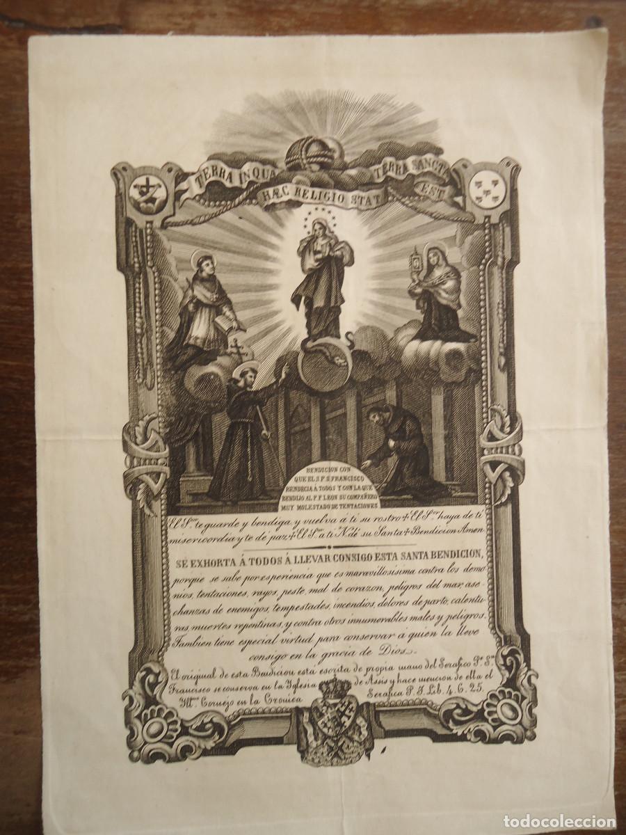 Arte: BENDICION DE SAN FRANCISCO ASIS