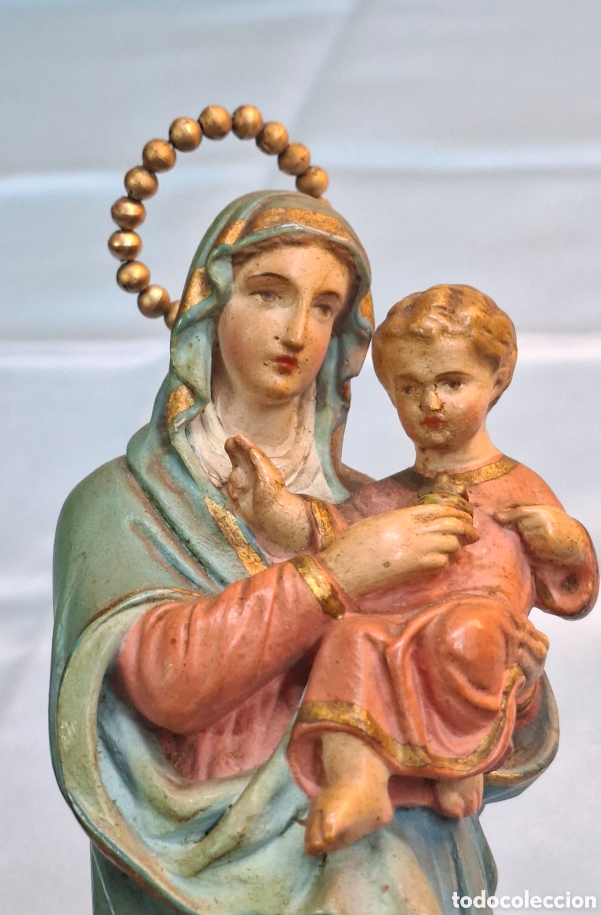 Arte: Virgen Mar&iacute;a con Ni&ntilde;o Jes&uacute;s