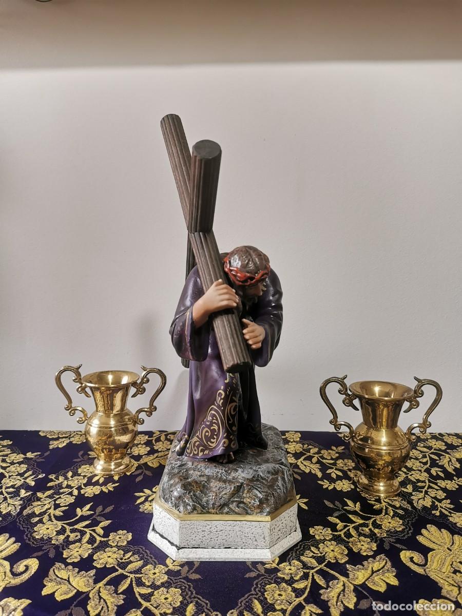 Arte: Cristo del Gran Poder Olot 40cm - Foto 4
