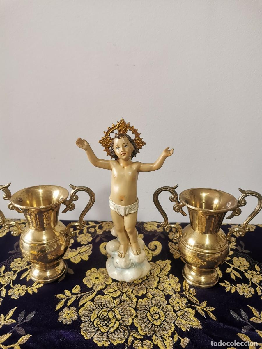 Arte: Ni&ntilde;o Jesus Resina 21cm