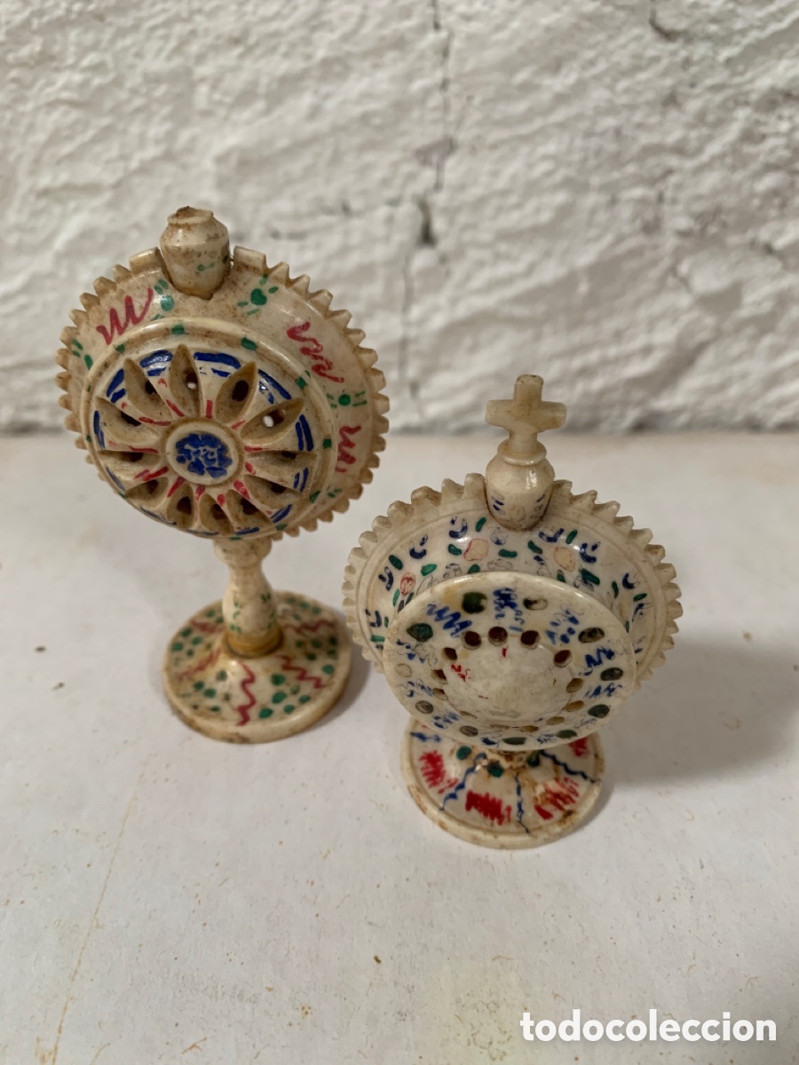 Arte: Lote de dos relicarios