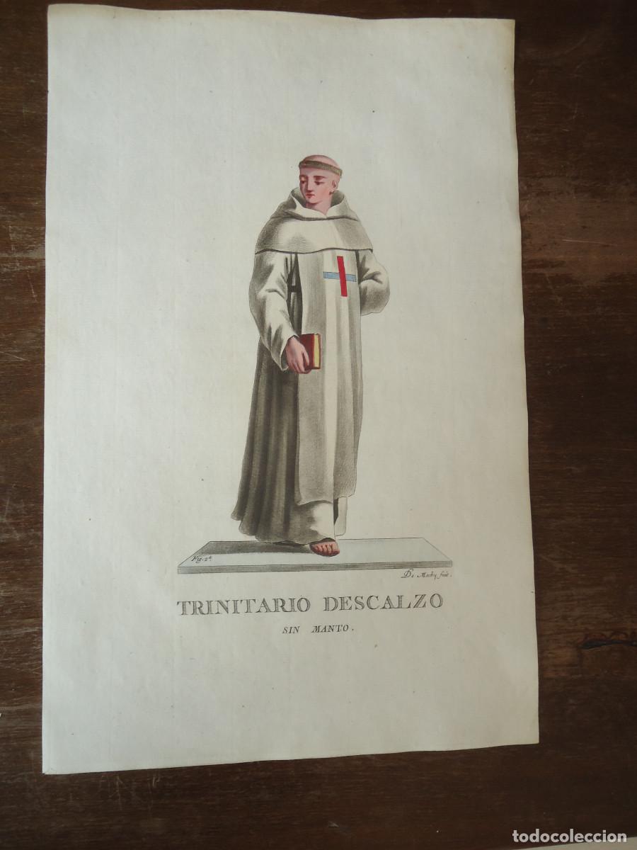 Arte: Trinitario descalzo sin manto. 1798