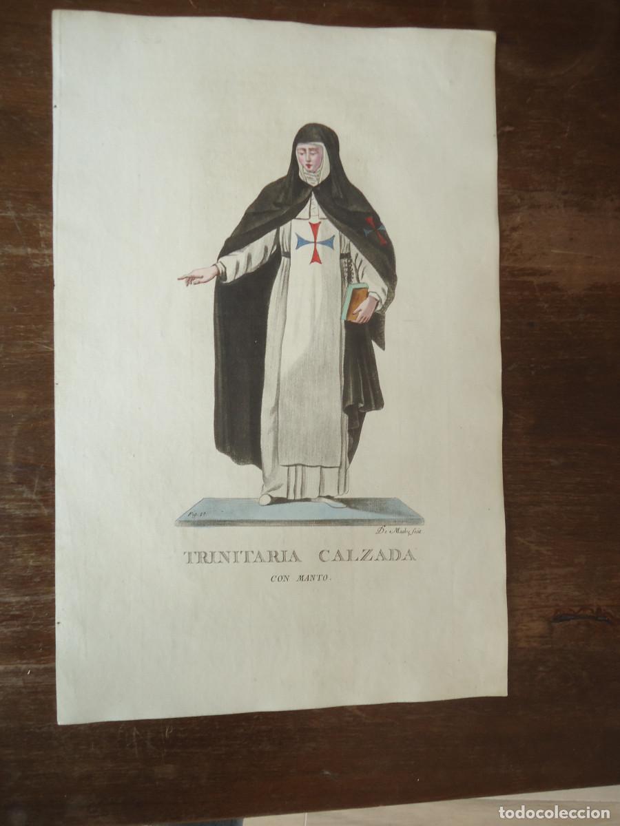 Arte: Trinitaria calzada con manto. 1798