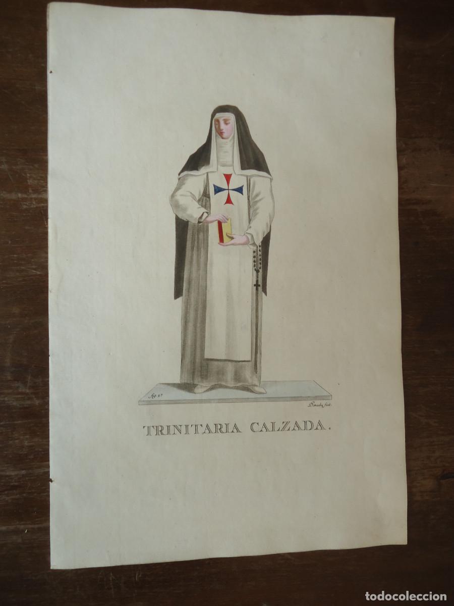 Arte: Trinitaria calzada. 1798