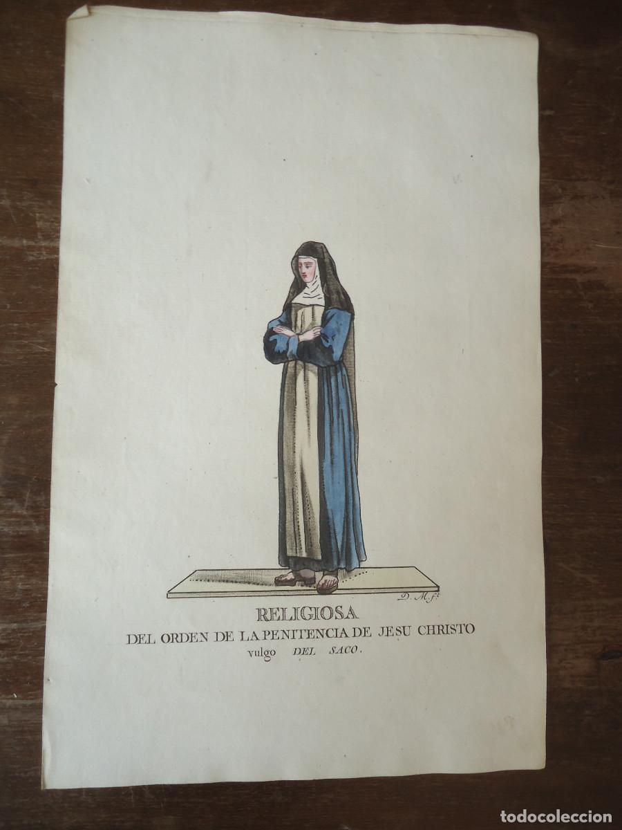 Arte: Religiosa de la Orden de la Penitencia de Jesu Christo, vulgo Del Saco. 1798