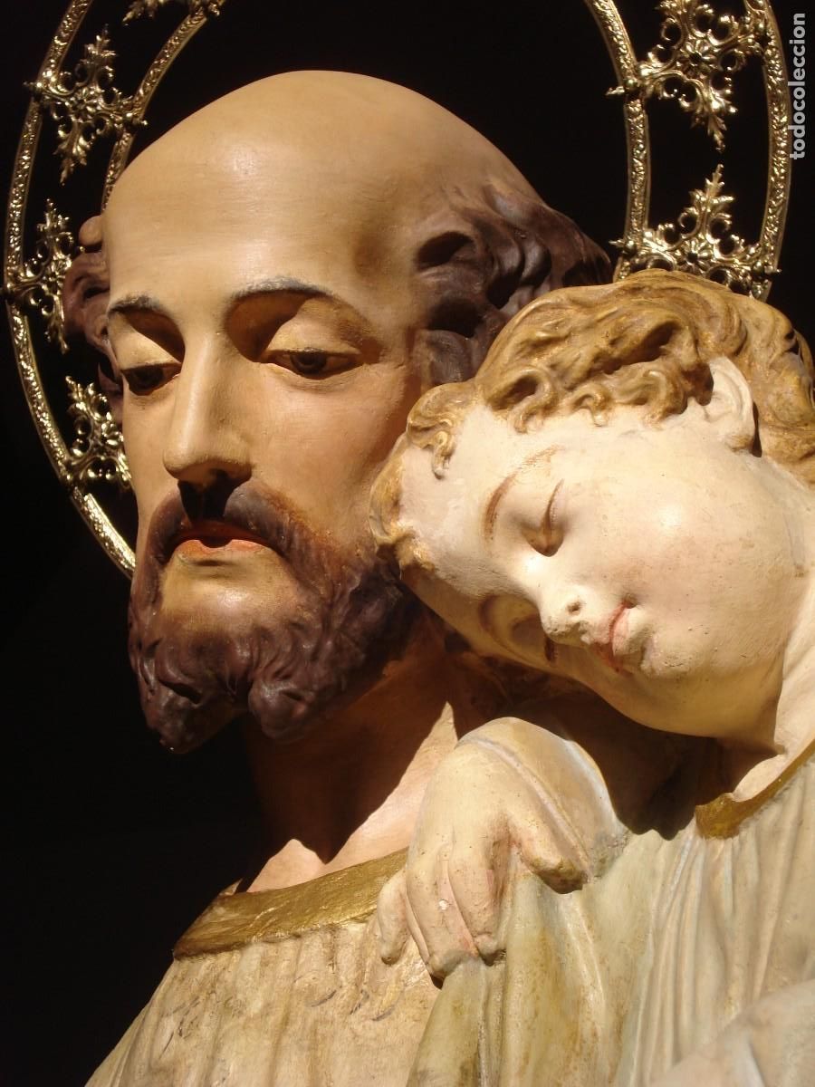 Art: SAN JOSE SXIX ESTUCO FRANCES GRANDES MEDIDAS