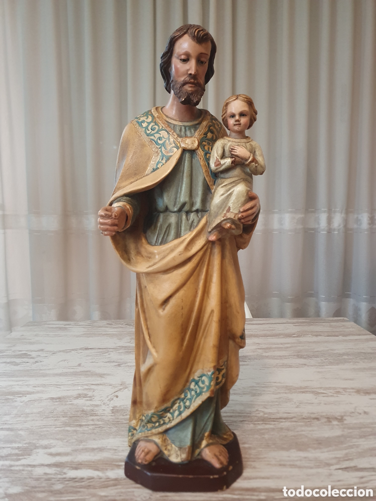 Arte: San Jos&eacute; tallado en madera