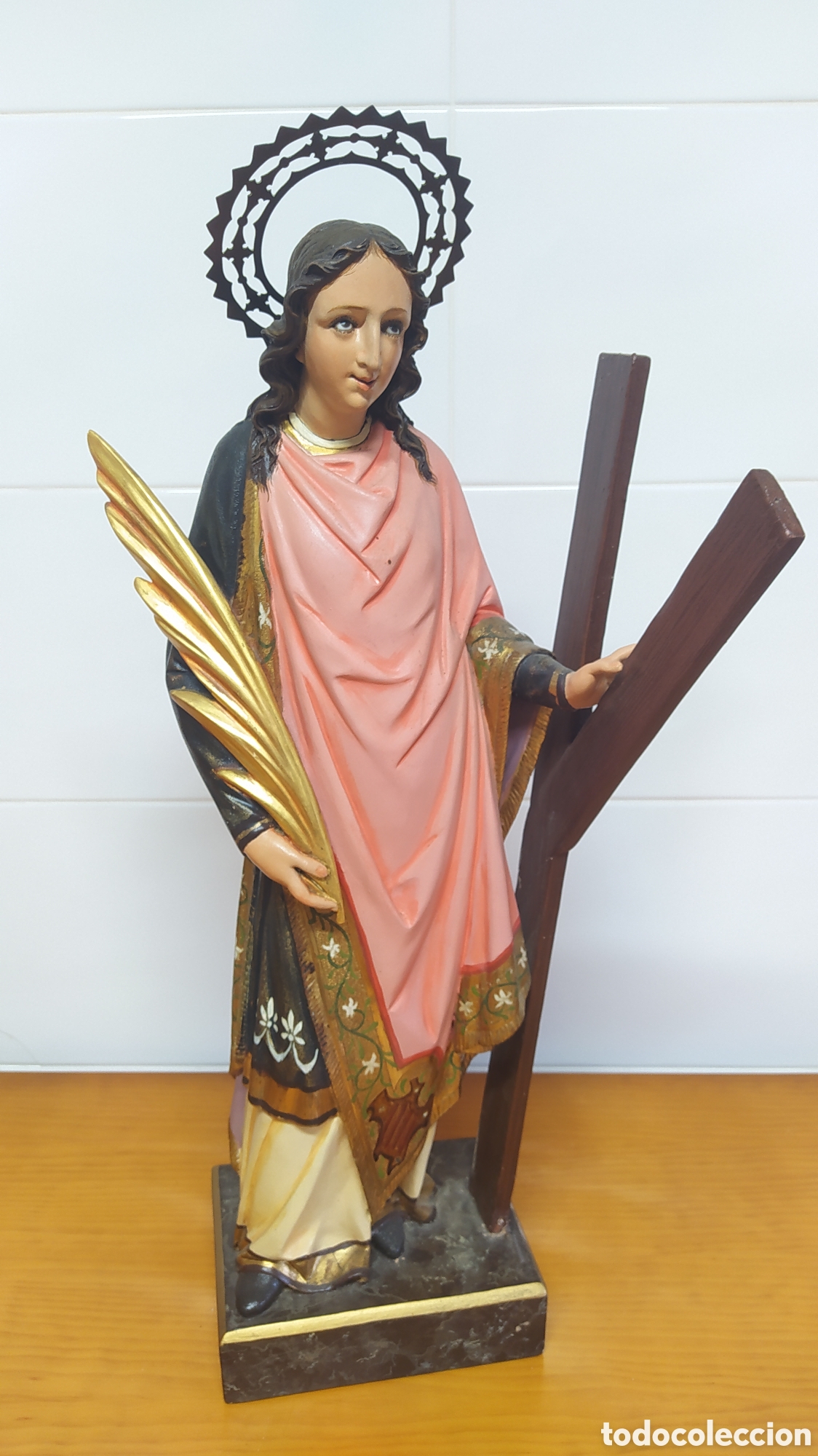 Arte: IMAGEN RELIGIOSA, SANTA EULALIA, 70 CM