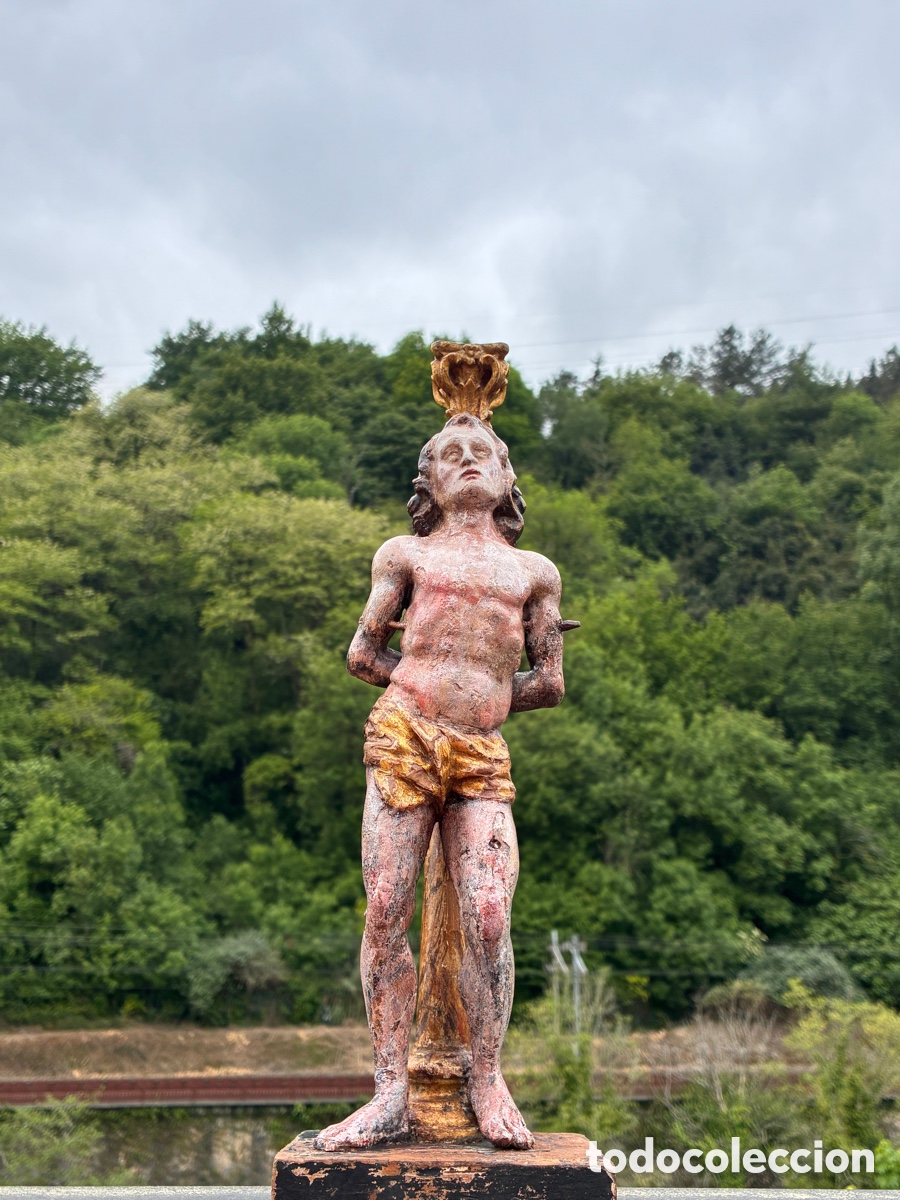 Arte: Talla de San Sebasti&aacute;n XVI - XVII