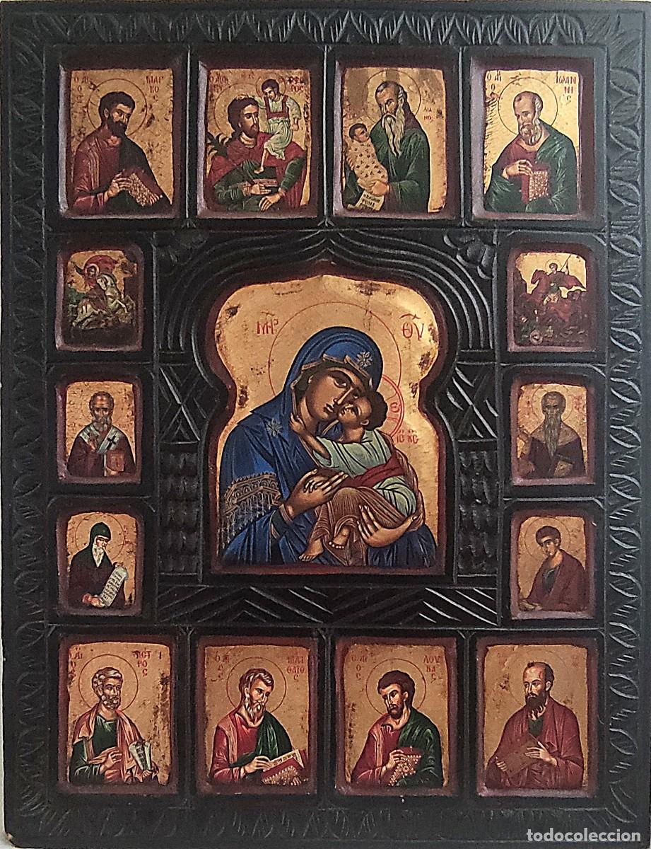 Arte: Pol&iacute;ptico icono con varias im&aacute;genes