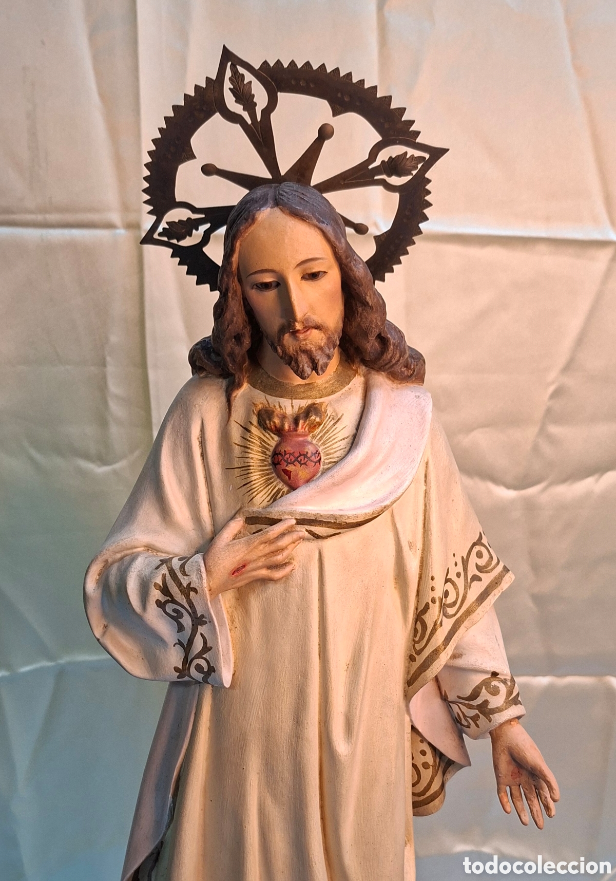 Arte: Estatua del Sagrado Coraz&oacute;n de Jes&uacute;s