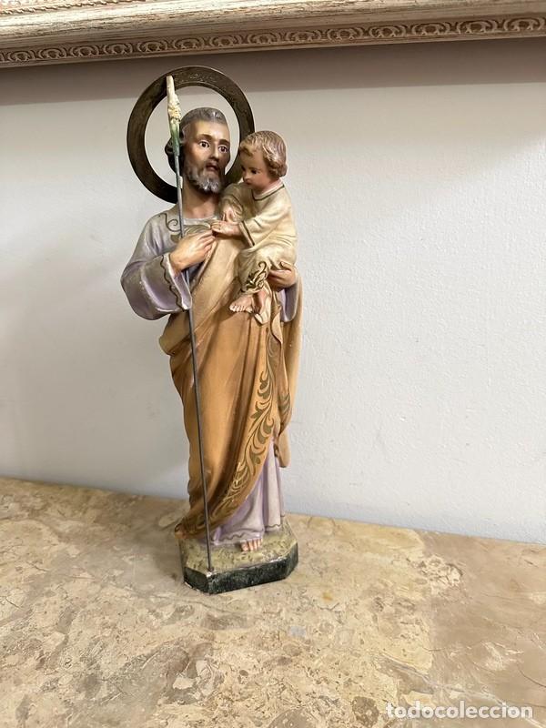 Arte: SAN JOS&Eacute; EN ESTUCO POLICROMADO