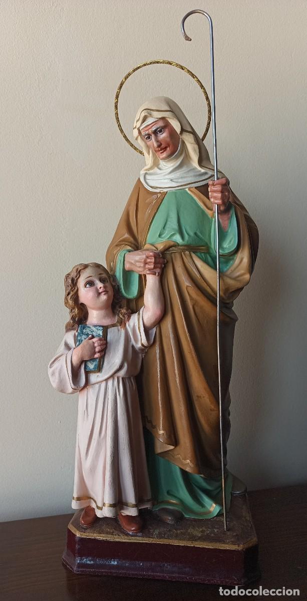 Art: SANTA ANA CON VIRGEN NI&Ntilde;A. ARTE DE OLOT