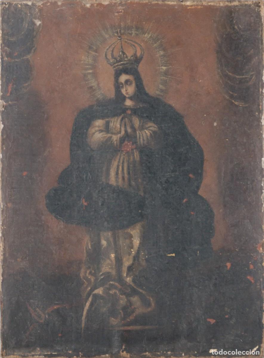 Arte: PINTURA ANTIGUA Escuela novohispana, S. XVIII