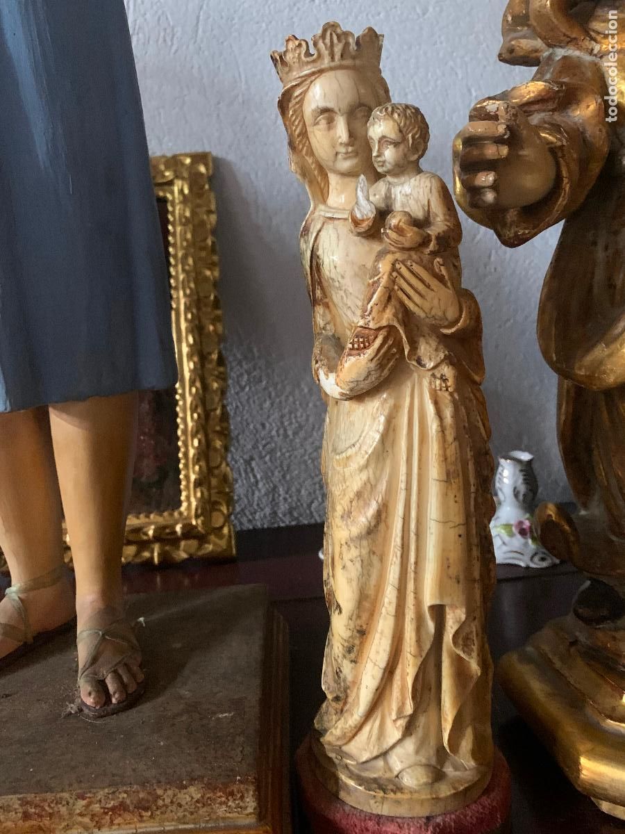 Arte: Talla Virgen con Ni&ntilde;o Jes&uacute;s