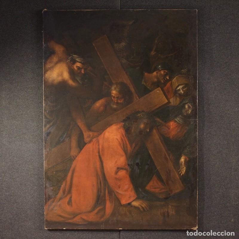 Arte: Pintura italiana antigua El V&iacute;a Crucis del siglo XVII.