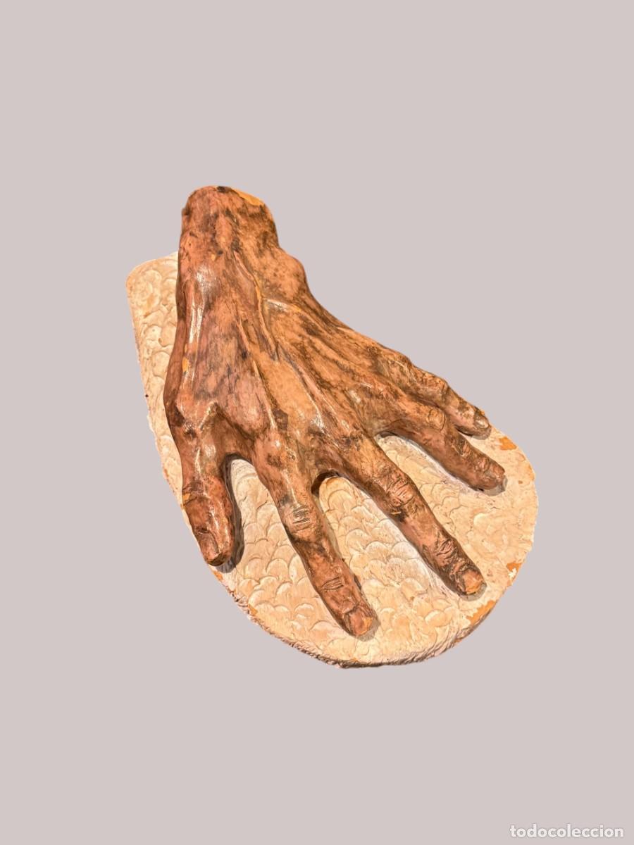 Arte: MANO DE NAZARENO EN TERRACOTA