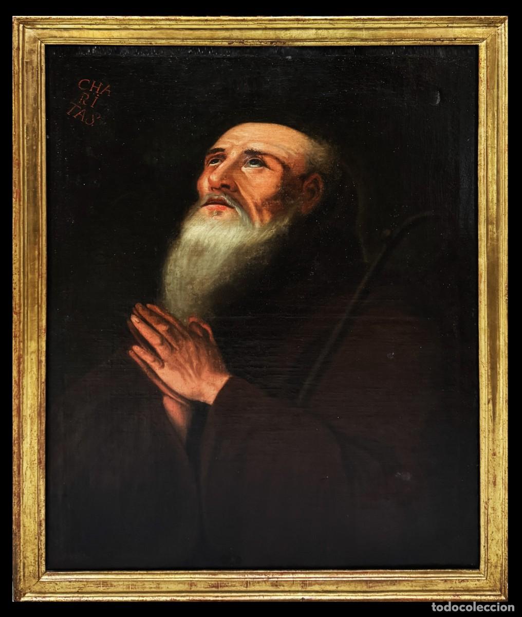 Arte: EXCELENTE SAN FRANCISCO DE PAULA S. XVIII