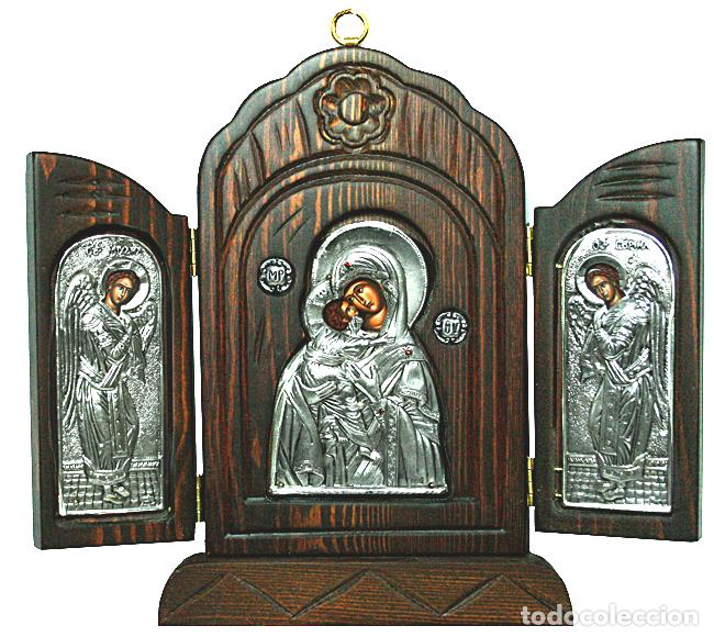 Arte: Triptico Icono de plata