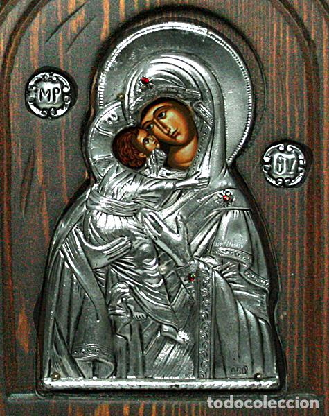 Arte: Triptico Icono de plata - Foto 3