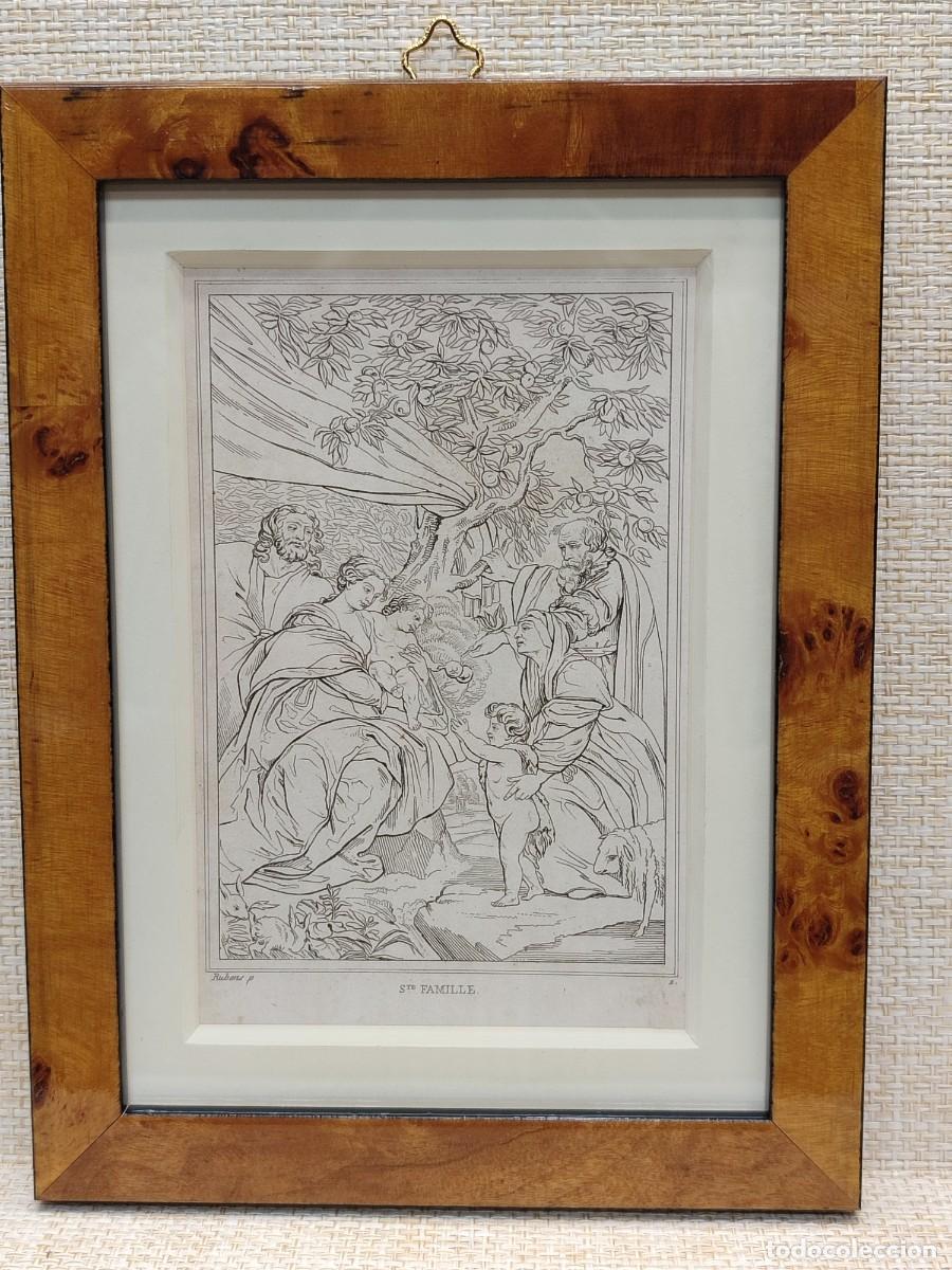 Arte: La Sagrada familia de Rubens. Musee de peinture et de sculpture. Reveil. 1828.