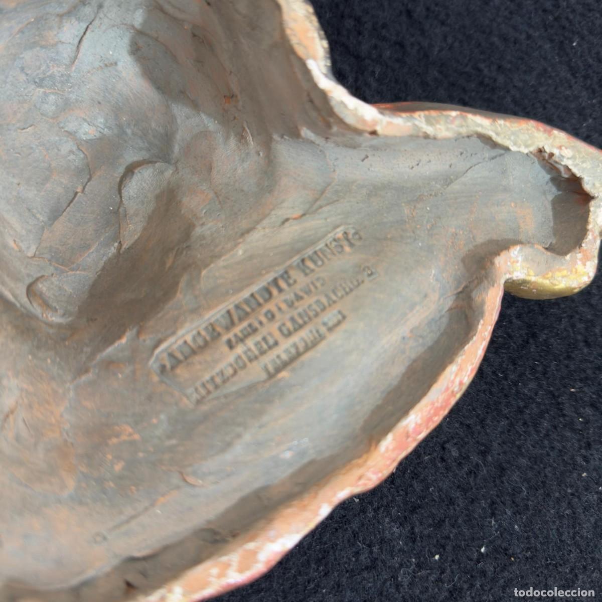 Arte: Antiguo querub&iacute;n de terracota - Foto 2