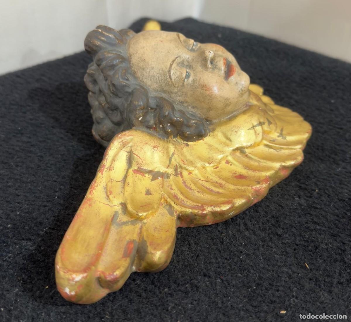 Arte: Antiguo querub&iacute;n de terracota - Foto 3