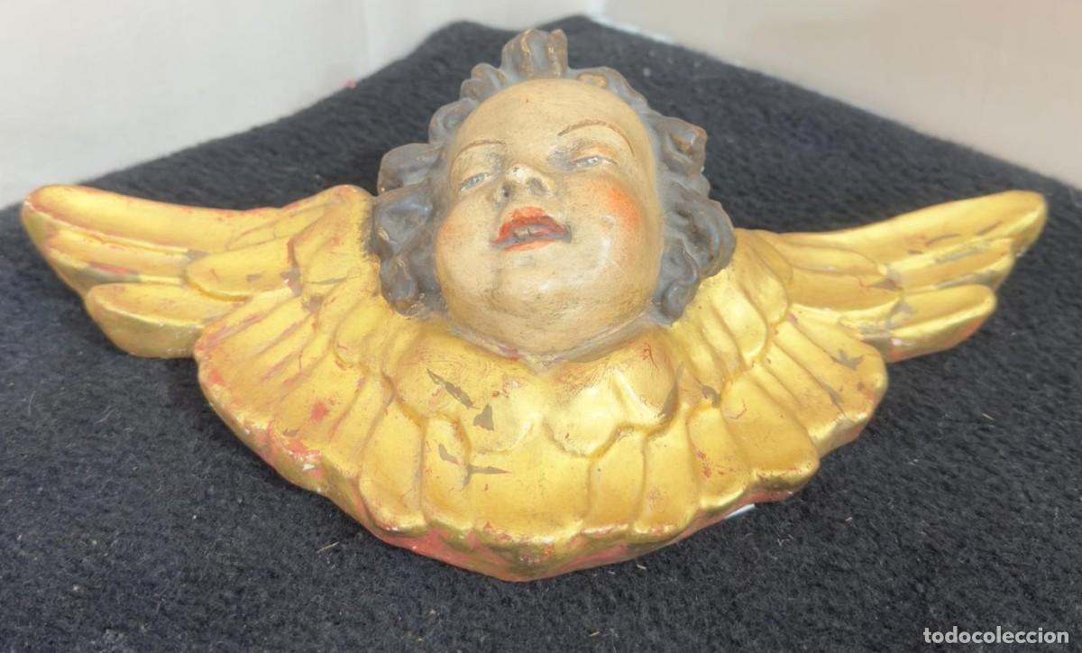 Arte: Antiguo querub&iacute;n de terracota - Foto 6