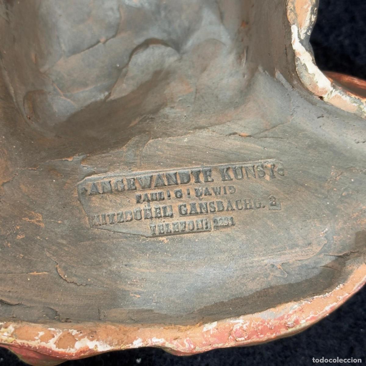 Arte: Antiguo querub&iacute;n de terracota - Foto 9