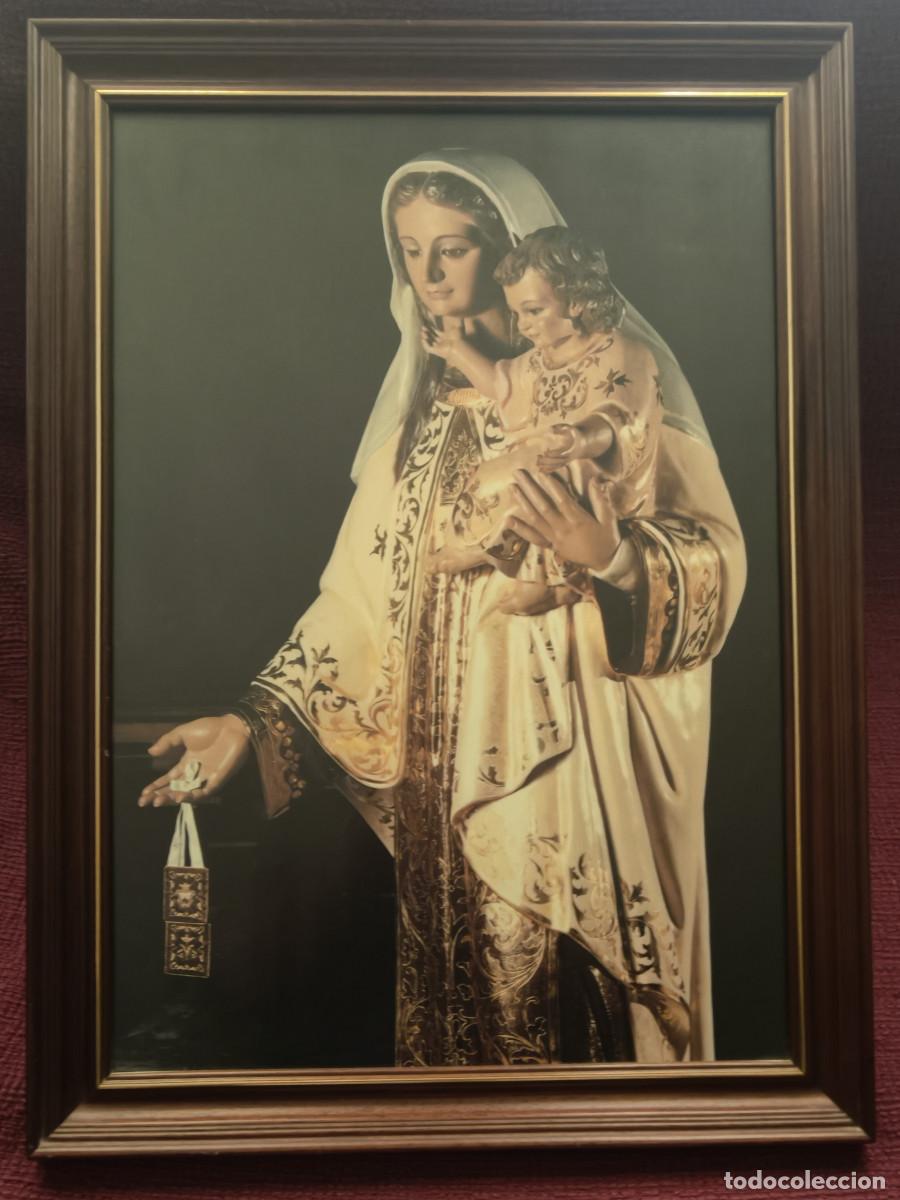 Arte: Cuadro con la Virgen del Carmen. - Foto 1