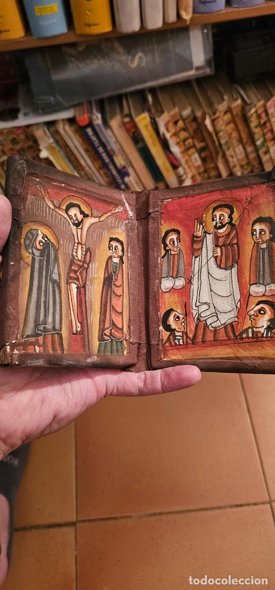 Arte: Precioso icono etipe antiguo pintado