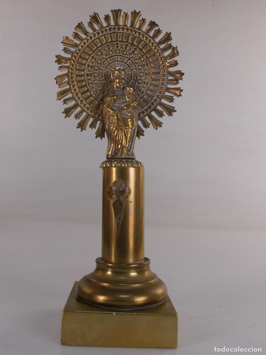 Art: figura virgen del pilar Zaragoza ni&ntilde;o resplandor