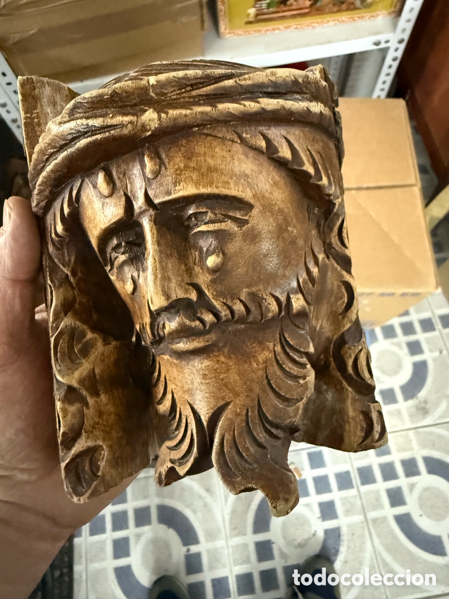 Arte: Bonito cristo tallado en madera