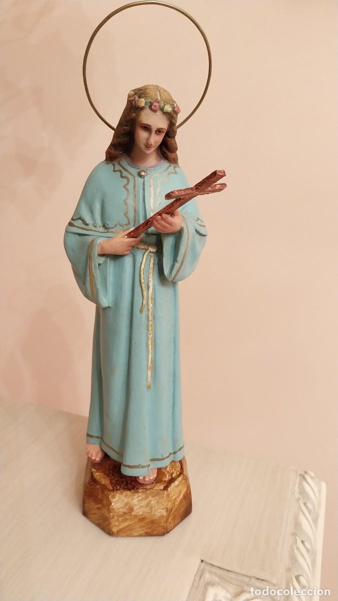 Arte: SANTA ROSALIA DE PALERMO (22CM)