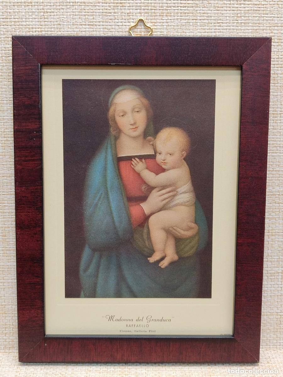 Arte: Madonna del Granduca. Rafael Sanzio. Roberto Hoesch 1940, Cuadro