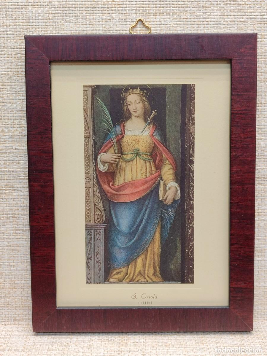 Arte: Santa Ursula de Bernardino Luini. Roberto Hoesch 1940, Cuadro