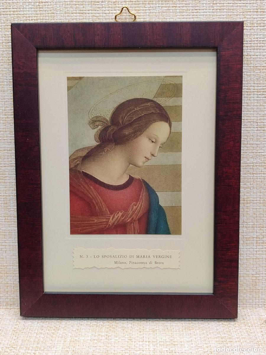 Arte: Lo sposalizio di Maria Vergine de Raphael. Roberto Hoesch 1940, Cuadro