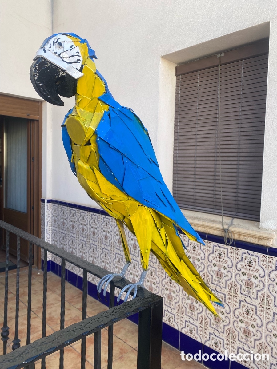 Arte: Guacamayo tama&ntilde;o real - Foto 8