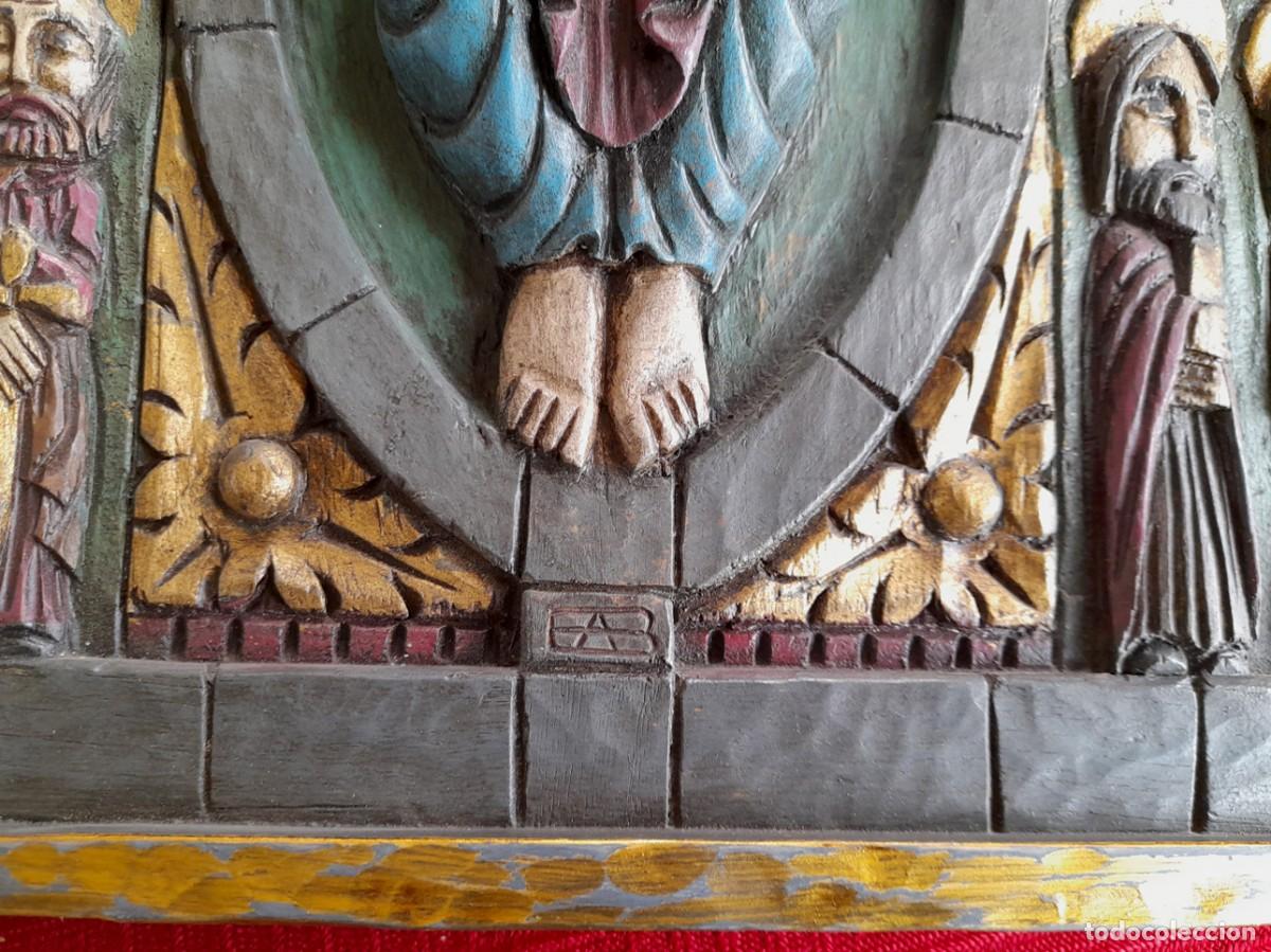 Arte: Pantocr&aacute;tor, talla sobre madera. A&ntilde;o 1962. - Foto 7