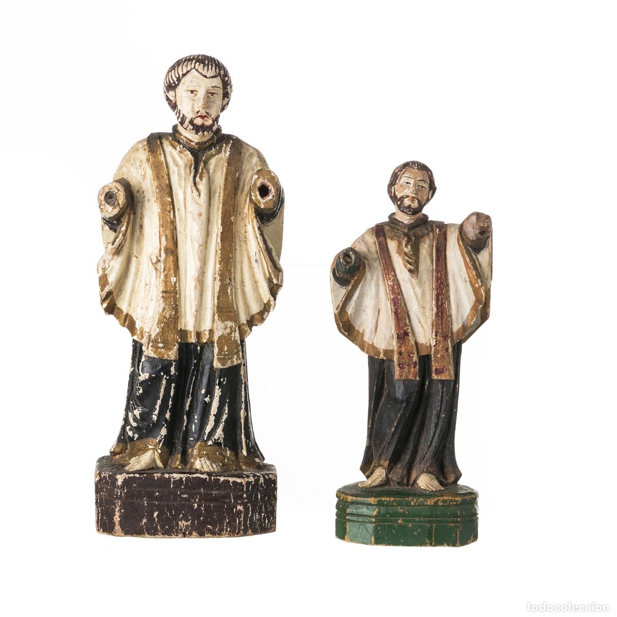 Arte: Arte sacro - Dos esculturas indo-portuguesas - Francisco de As&iacute;s - Siglo XVIII