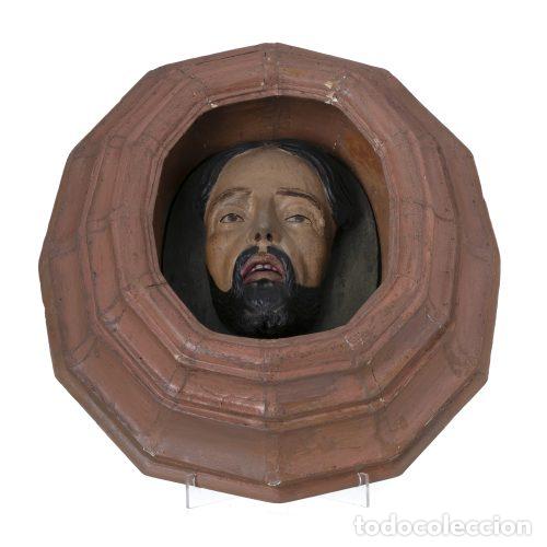Arte: Arte sacro - Cabeza de San Juan Bautista - Siglo XVII