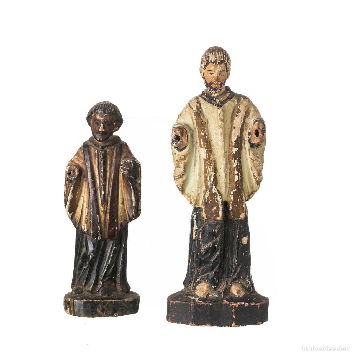 Art: Arte sacro - Dos esculturas indo-portuguesas - Francisco de As&iacute;s - Siglo XVIII