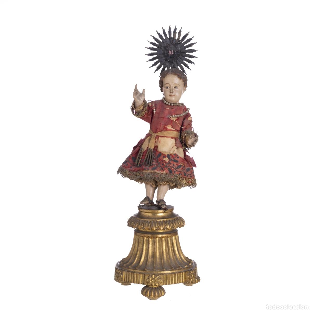 Kunst: Arte sacro - El Ni&ntilde;o Jes&uacute;s - Siglo XVIII